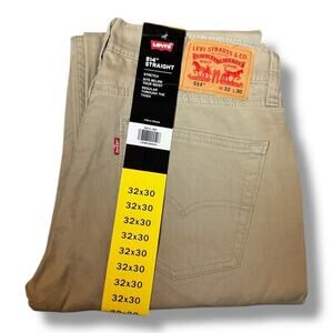 Levi's 514™ Straight Fit Men's Pants - Khaki 32 x 30